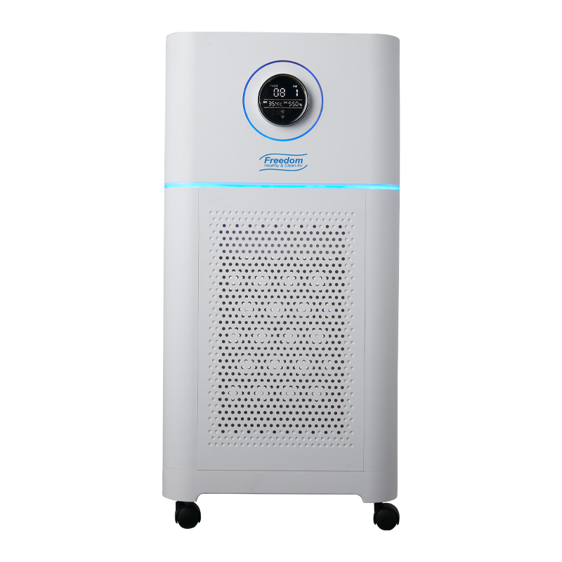 AIRPURIFIER10 Purificador de ar inteligente Freedom, ar saudável e limpo, poderoso e eficaz purificador de ar interior para escritórios, escolas, salas de estar, etc., embalado à un.